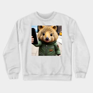 Quokka Selfie 07 Crewneck Sweatshirt